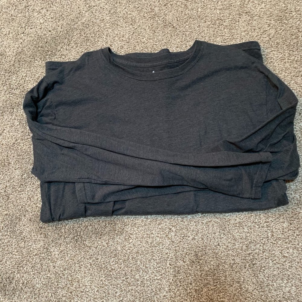 MENS STAFFORD LONG SLEEVE TEE SIZE XLT #418